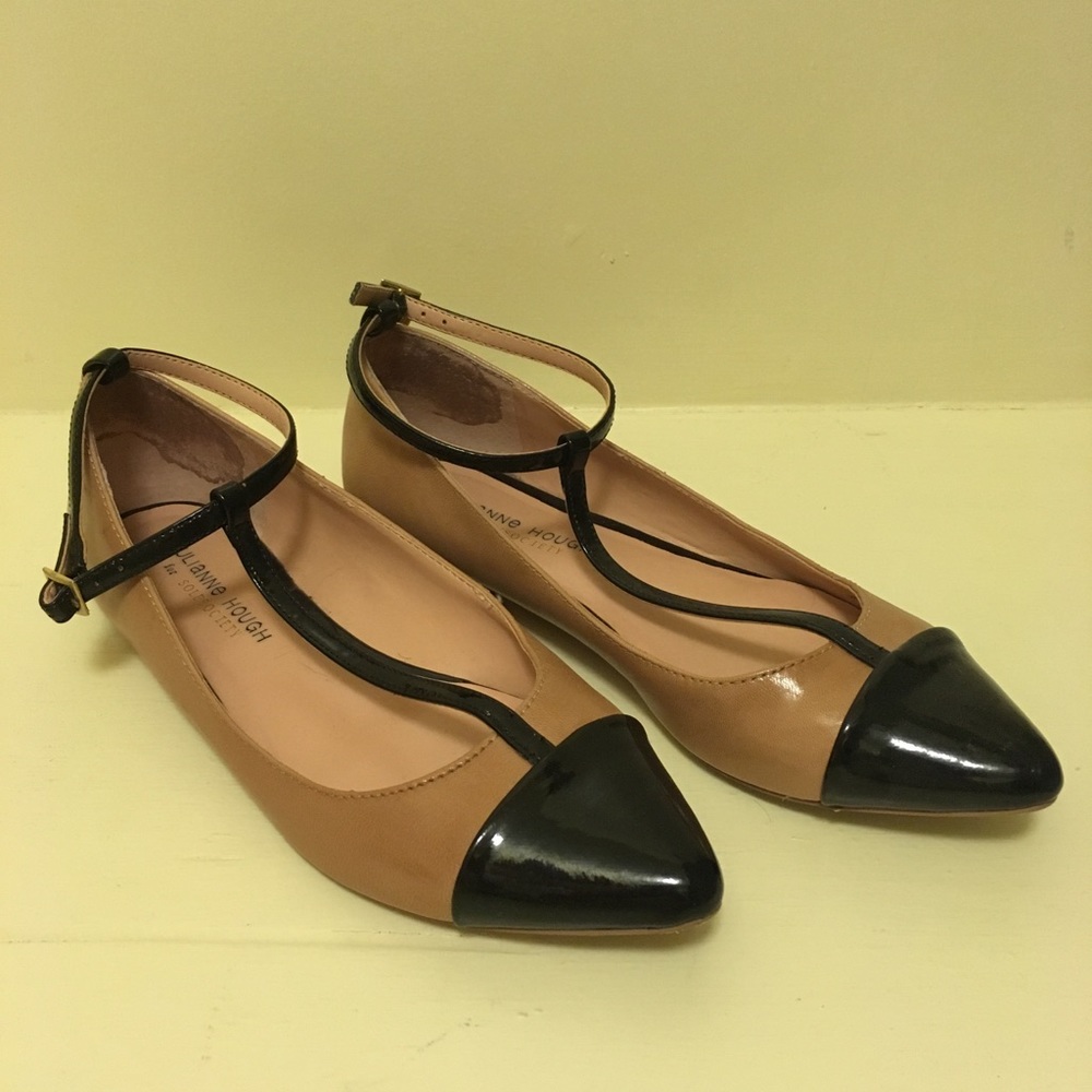 Juilianne Hough for SoleSociety T-bar flats